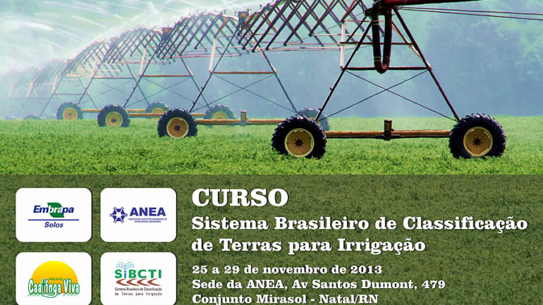 CURSO: Sistema Brasileiro de Classificação de Terras para Irrigação