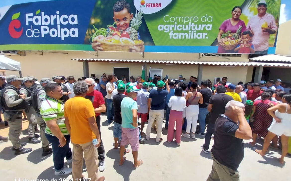 ANEA participa da inauguração da Unidade de Polpa de Frutas em Guamaré