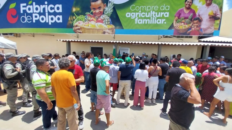 ANEA participa da inauguração da Unidade de Polpa de Frutas em Guamaré