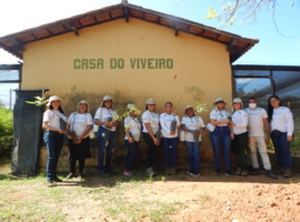 Projeto Reflorescer e mulheres agricultoras realizam visita de troca de saberes a viveiros de mudas