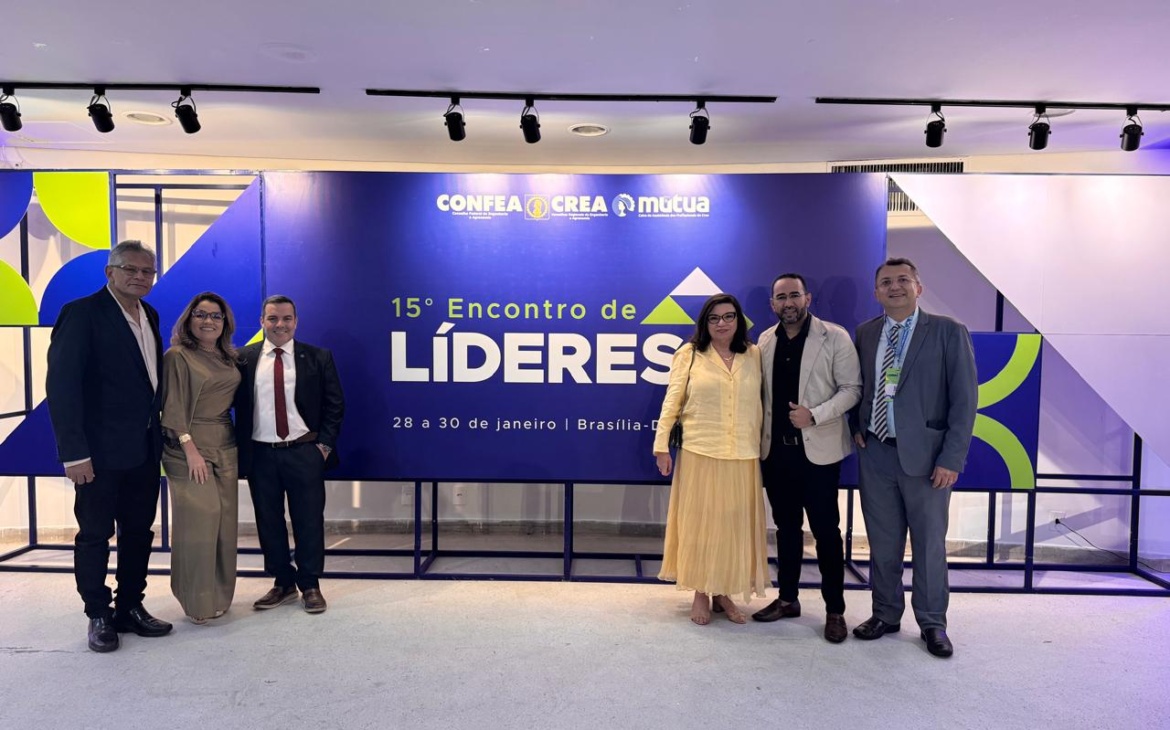ANEA-RN marca presença no 15º Encontro de Líderes do Sistema Confea/Crea e Mútua
